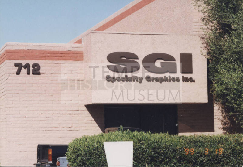 Specialty Graphics, Inc. - 712 South Hacienda Drive - Tempe, Arizona