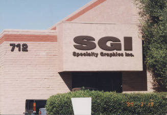 Specialty Graphics, Inc. - 712 South Hacienda Drive - Tempe, Arizona