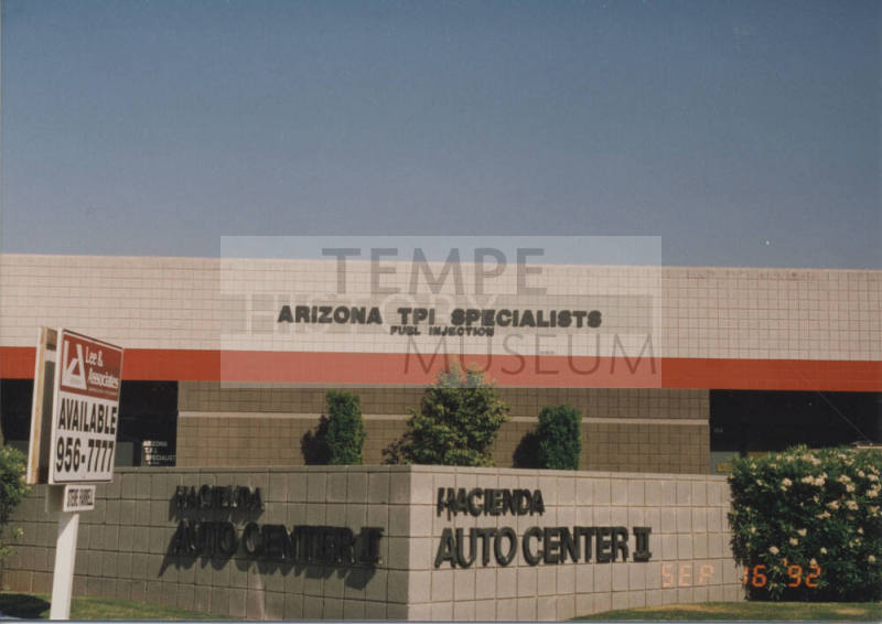 Arizona TPI Specialists - 717 South Hacienda Drive - Tempe, Arizona