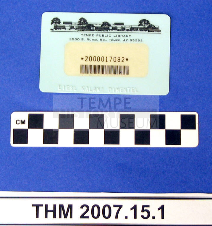 Tempe Public Library Card
