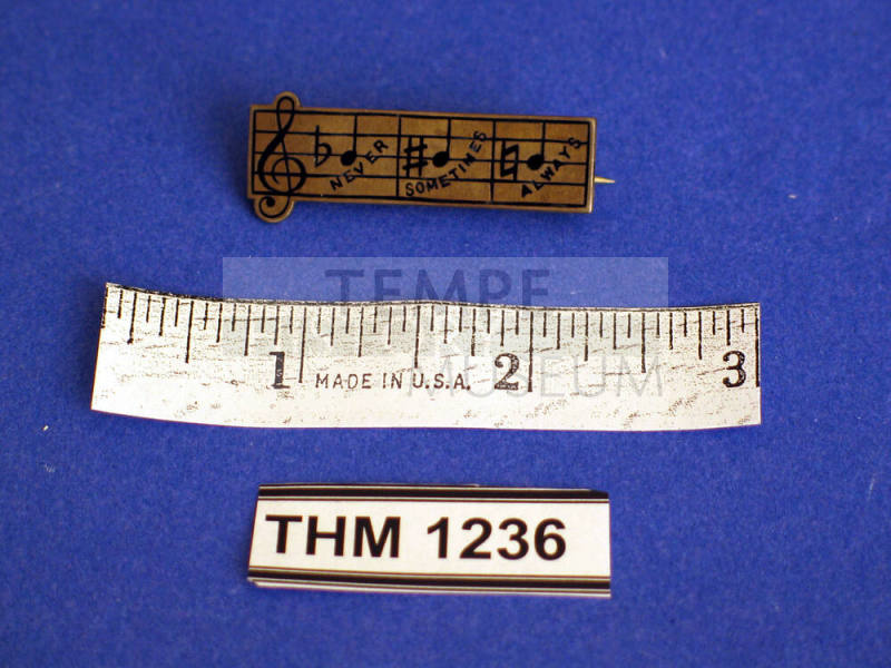 Music pin