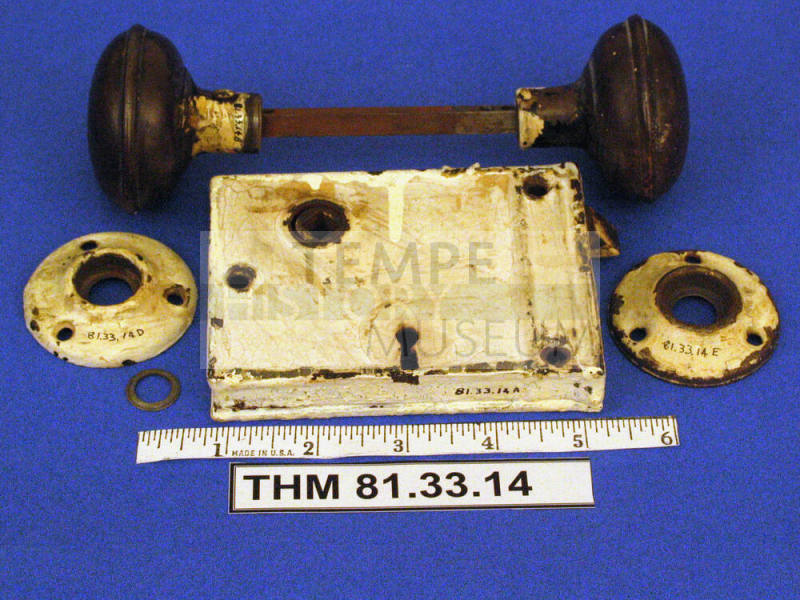 Lock, Knob, RIm, Upright