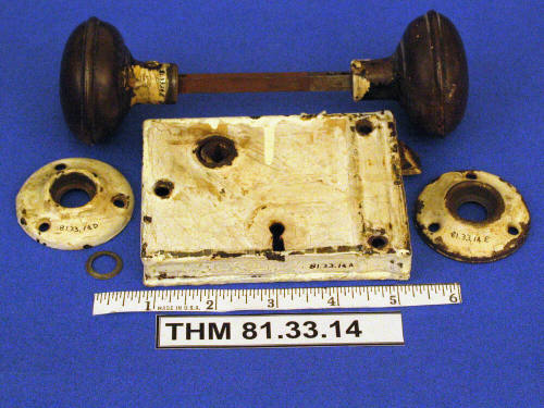 Lock, Knob, RIm, Upright