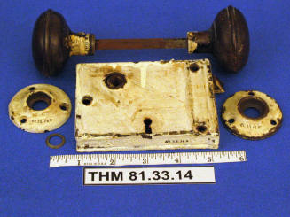 Lock, Knob, RIm, Upright