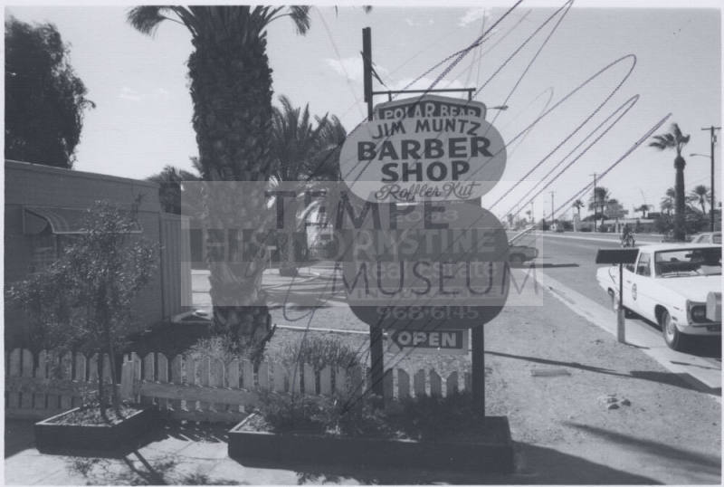 Jim Muntz Barber Shop - 2083 East Apache Boulevard, Tempe, Arizona
