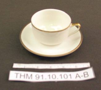 J and G Meakin Teacup and Saucer