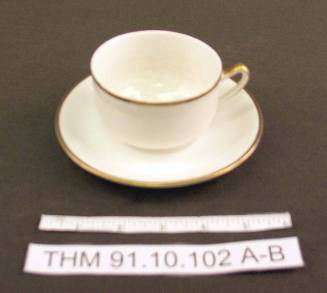 J and G Meakin Teacup and Saucer