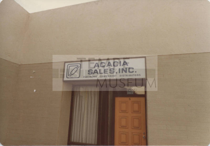 Acacia Sales, Inc. - 2105 South Hardy Drive - Tempe, Arizona
