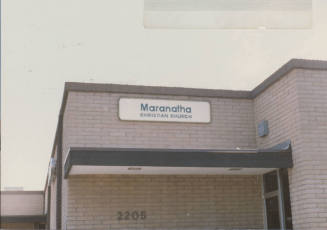 Marantha Christian Church - 2205 South Hardy Drive - Tempe, Arizona