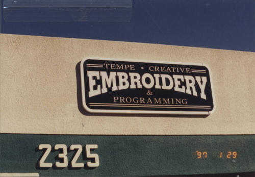 Tempe Creative Embroidery & Programming -2325 South Hardy Drive - Tempe, Arizona