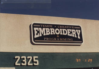 Tempe Creative Embroidery & Programming -2325 South Hardy Drive - Tempe, Arizona