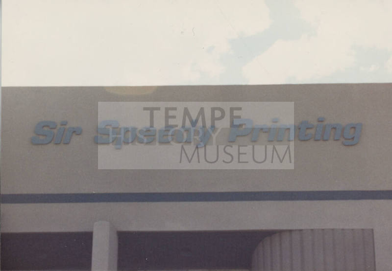 Sir Speedy Printing - 2720 South Hardy Drive - Tempe, Arizona