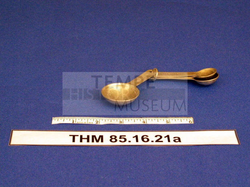 Spoon, Measuring