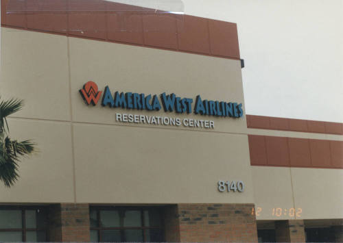 America West Airlines - 8140 South Hardy Drive - Tempe, Arizona