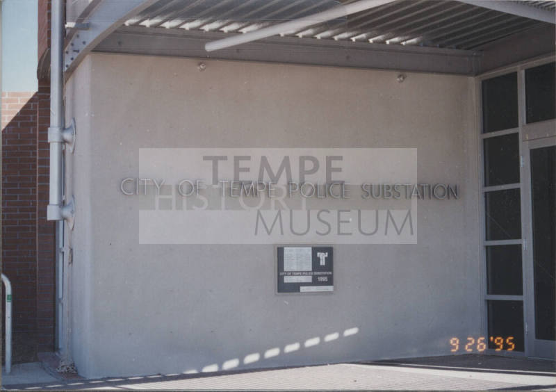 City of Tempe Police Substation - 8201 South Hardy Drive - Tempe, Arizona