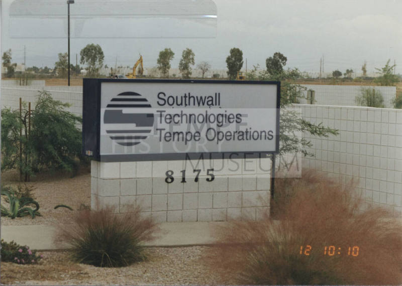 Southwall Technologies Tempe Operations - 8175 S. Hardy Drive - Tempe, Arizona