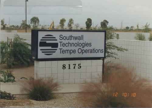 Southwall Technologies Tempe Operations - 8175 S. Hardy Drive - Tempe, Arizona