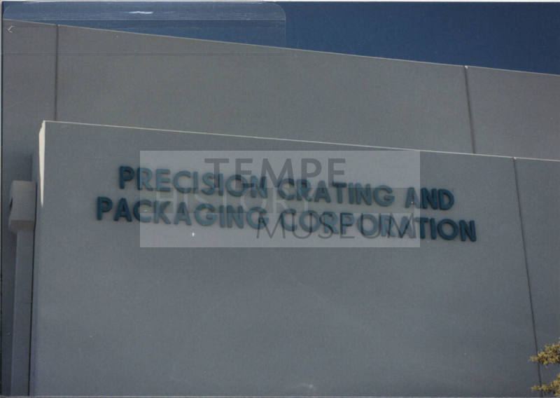 Precision Crating & Packaging Corporation - 7248 South Harl Avenue - Tempe, Az