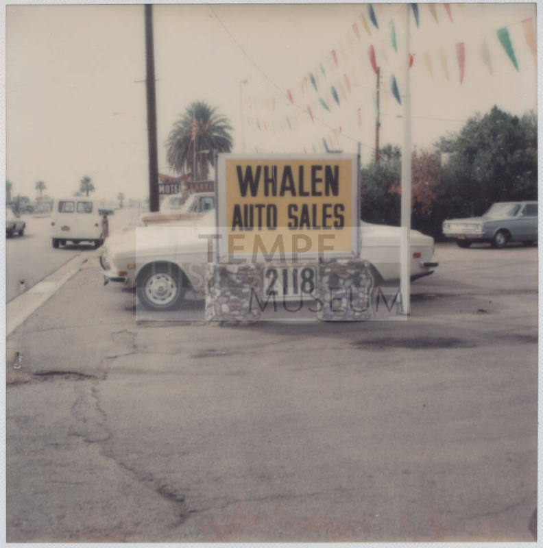 Whalen Auto Sales - 2118 East Apache Boulevard, Tempe, Arizona