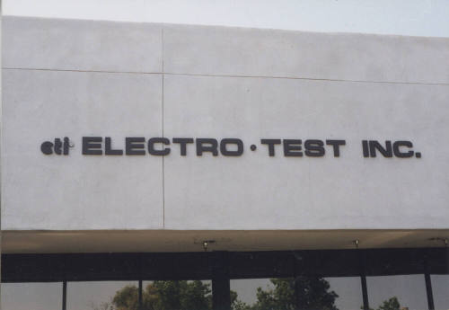 Electro Test Inc. - 2415 West Huntington Drive - Tempe, Arizona