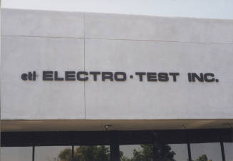 Electro Test Inc. - 2415 West Huntington Drive - Tempe, Arizona