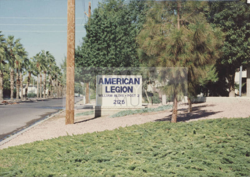 American Legion - 2125 South Industrial Park - Tempe, Arizona