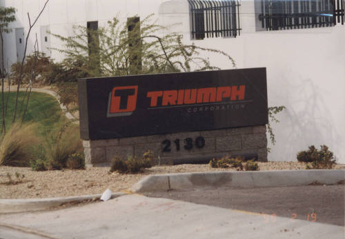 Triumph Corporation - 2130 South Industrial Park - Tempe, Arizona