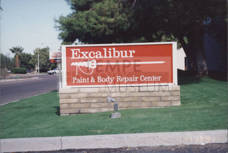 Excalibur Paint and Body Repair Center - 2141 S. Industrial Park -Tempe, Arizona