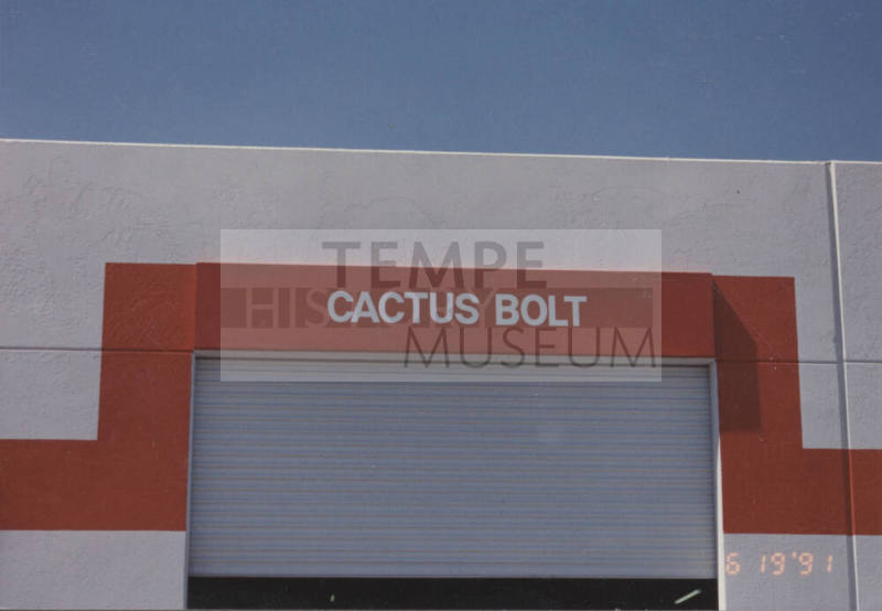 Cactus Bolt - 2141 South Industrial Park - Tempe, Arizona