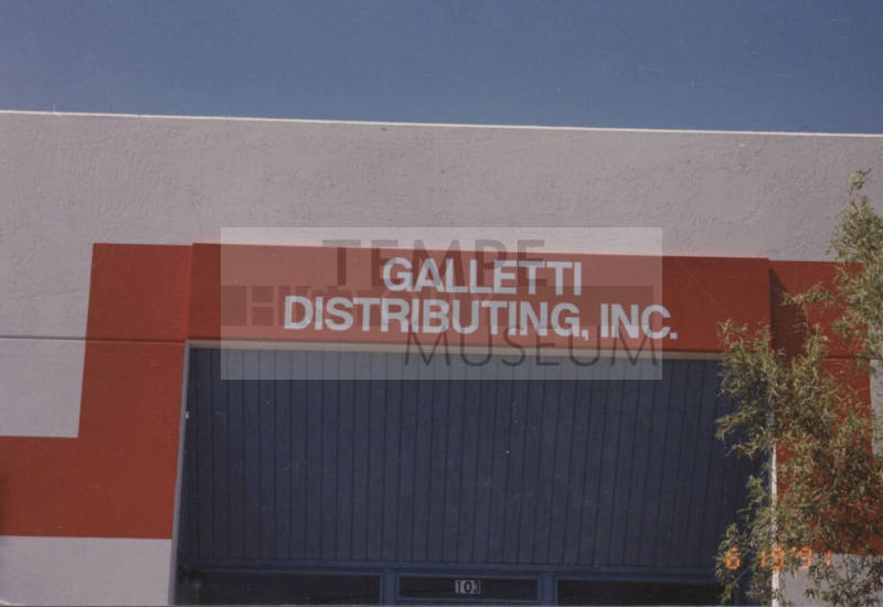 Galletti Distributing, Inc. - 2141 South Industrial Park - Tempe, Arizona