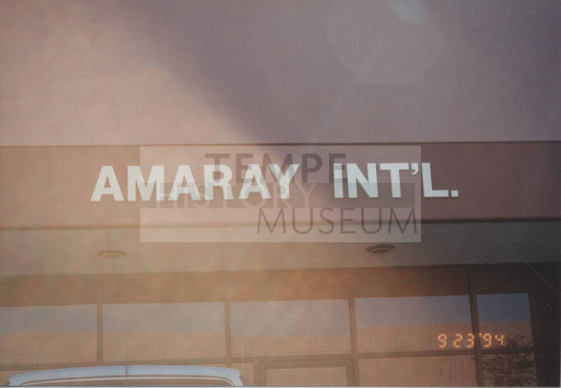 Amaray International - 2408 South Industrial Park - Tempe, Arizona