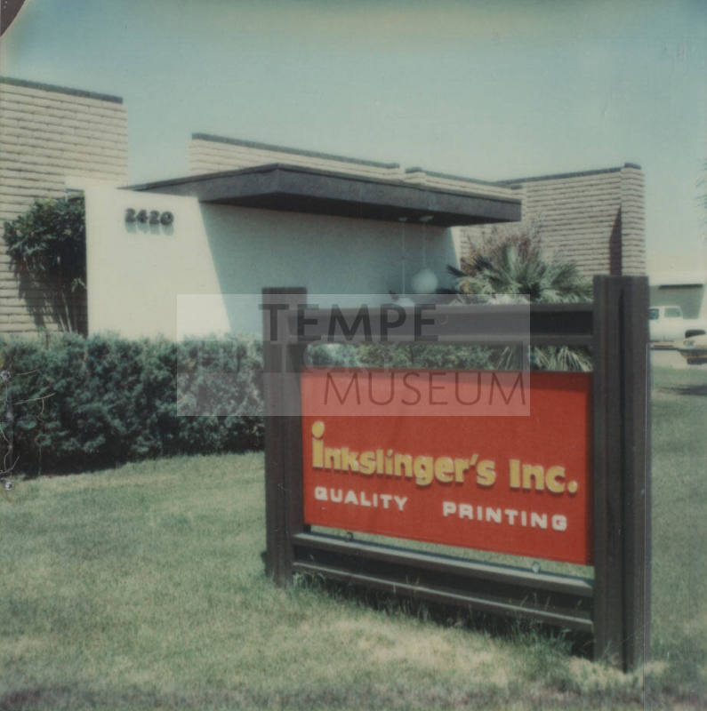 Inkslinger's Inc.  - 2420 South Industrial Park - Tempe, Arizona
