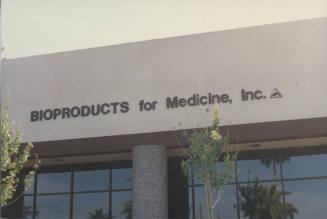 Bioproducts For Medicine, Inc. - 2408 South Industrial Park - Tempe, Arizona