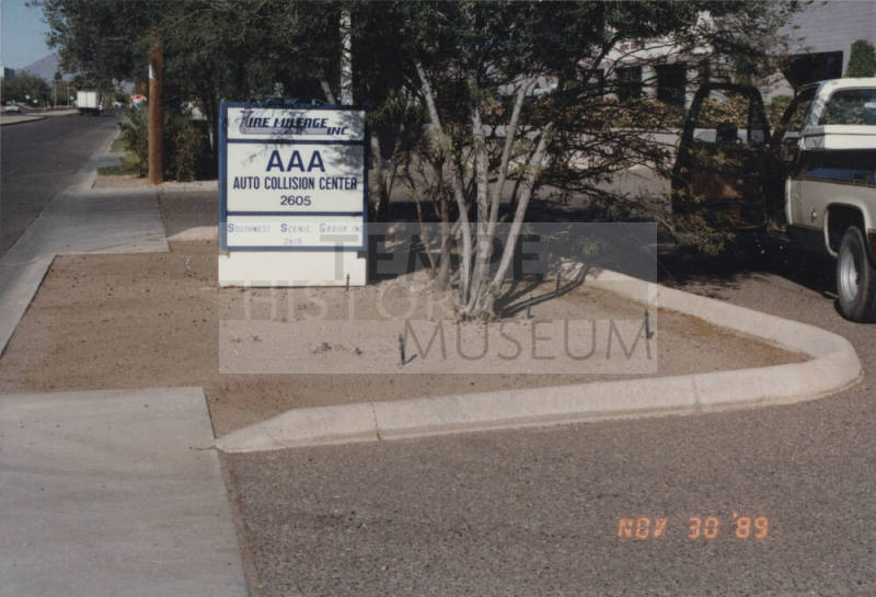 AAA Auto Collision Center - 2605 South Industrial Park - Tempe, Arizona
