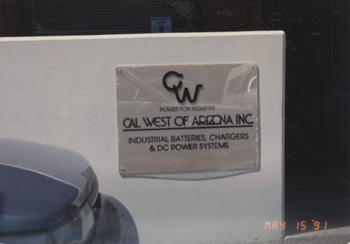 Cal West of Arizona Inc. - 5235 South Kyrene Road - Tempe, Arizona