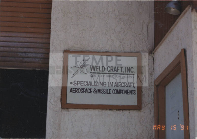Weld-Craft, Inc. - 5245 South Kyrene Road - Tempe, Arizona