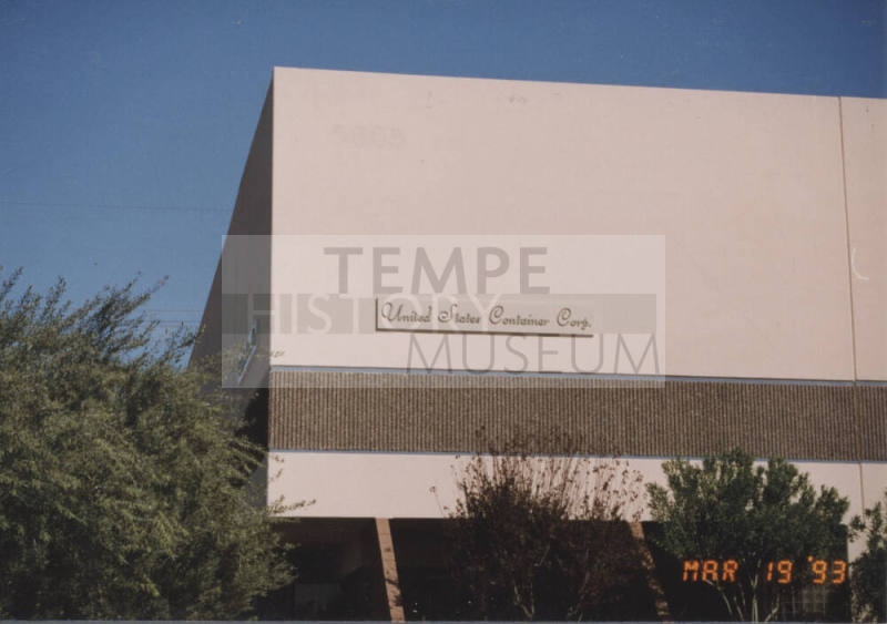 United States Container Corporation - 5861 South Kyrene Road - Tempe, Arizona