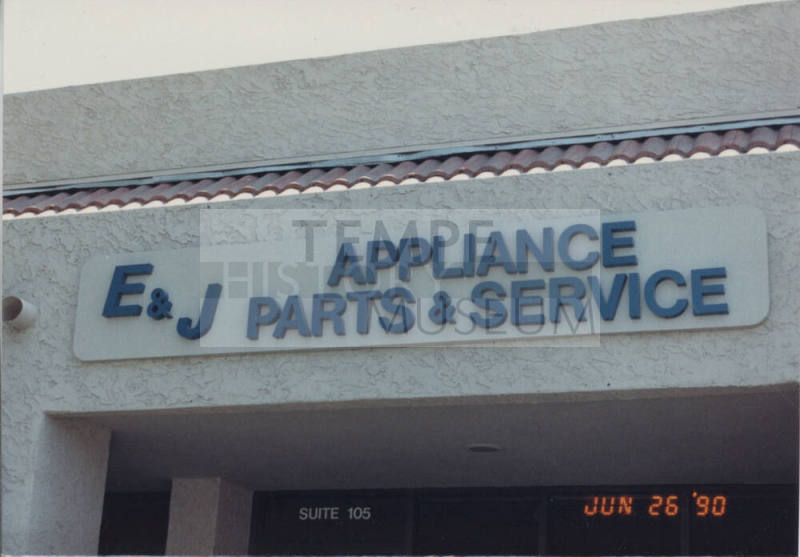 E & J Appliance Parts & Service -6121 South Kyrene Rd, Suite 105 -Tempe, Arizona