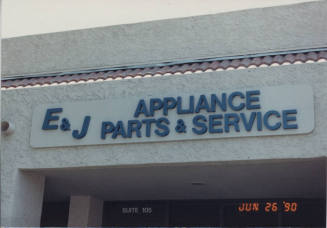 E & J Appliance Parts & Service -6121 South Kyrene Rd, Suite 105 -Tempe, Arizona