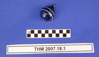 Blue Ball Christmas Ornament