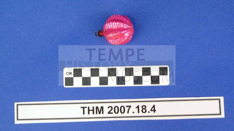 Pink Ball, Christmas Ornament