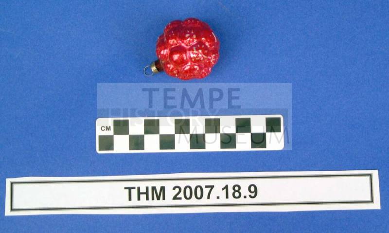 Red Raspberry Christmas Ornament
