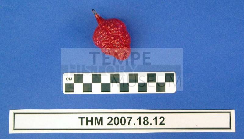 Red Strawberry Christmas Ornament