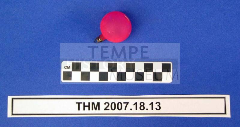 Pink Ball Christmas Ornament