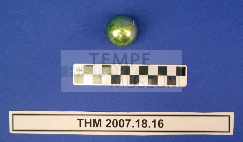 Green Ball Christmas Ornament