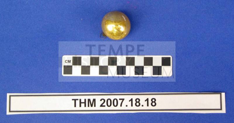 Gold Ball Christmas Ornament