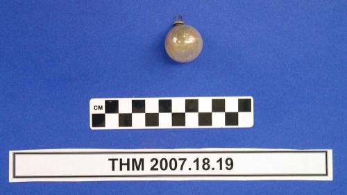 Silver Ball Christmas Ornament