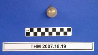 Silver Ball Christmas Ornament