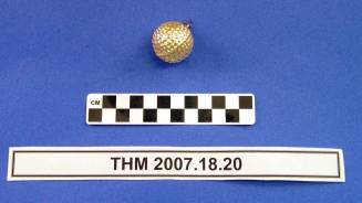 Gold Ball Christmas Ornament