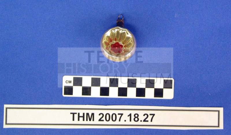 Indented Christmas Ornament